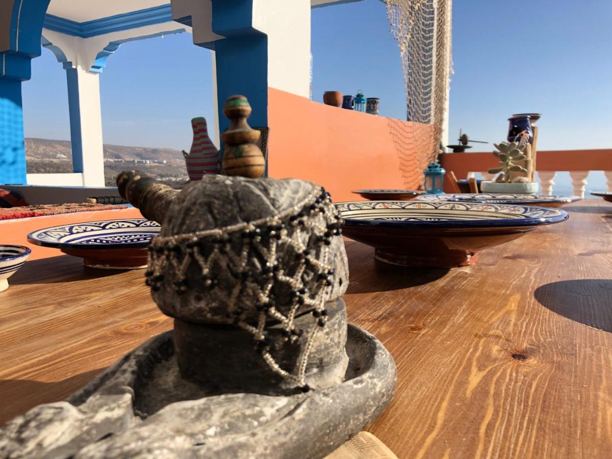 Binic Surf House Bed & Breakfast Taghazout Exterior foto