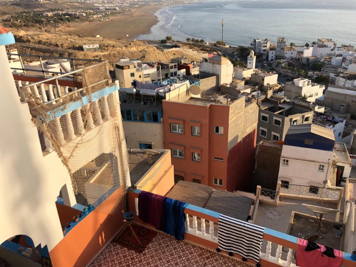 Binic Surf House Bed & Breakfast Taghazout Exterior foto