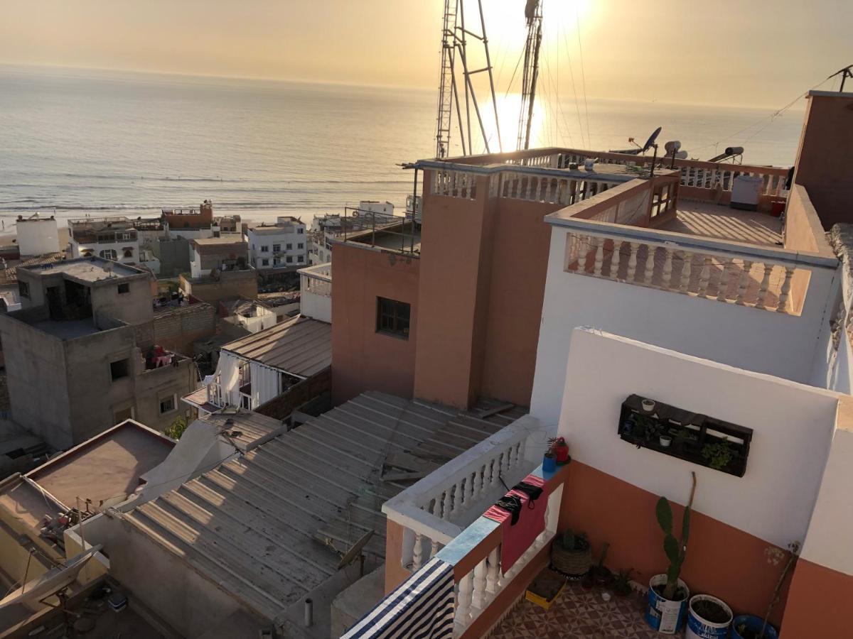 Binic Surf House Bed & Breakfast Taghazout Exterior foto