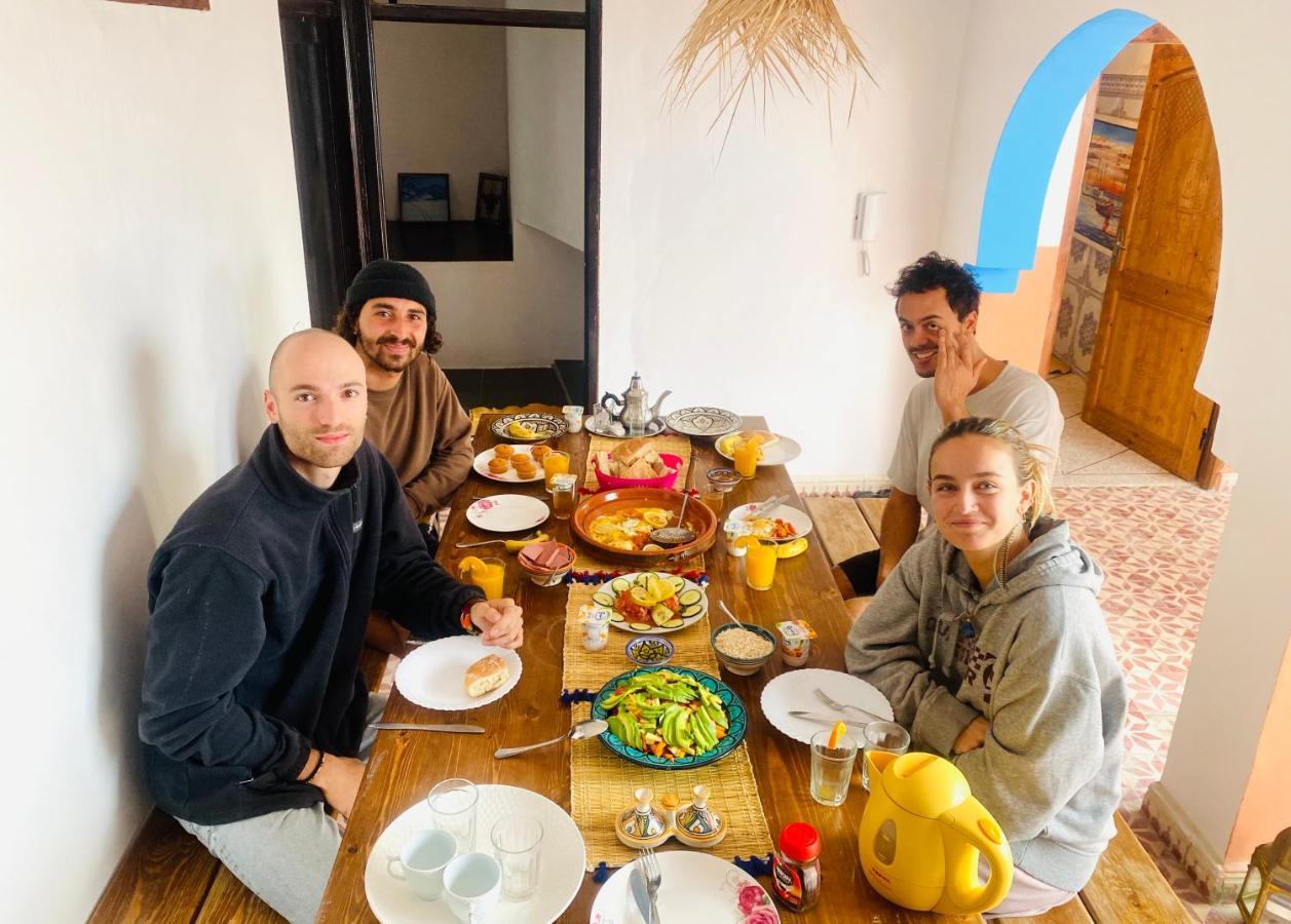 Binic Surf House Bed & Breakfast Taghazout Exterior foto
